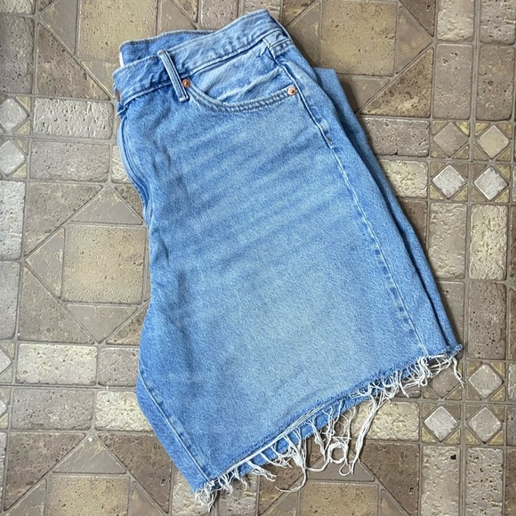 Light Blue Jorts - Picture 2 of 8